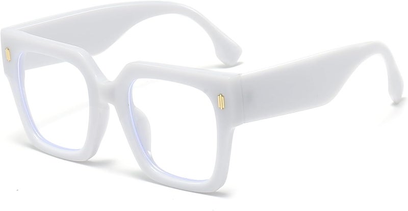 Breaksun Fashion Oversized Blue Light Blocking Glasses for Women Men Trendy Big Square Frame Computer Eyeglasses - Image 1